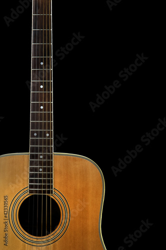 background with acoustic guitar