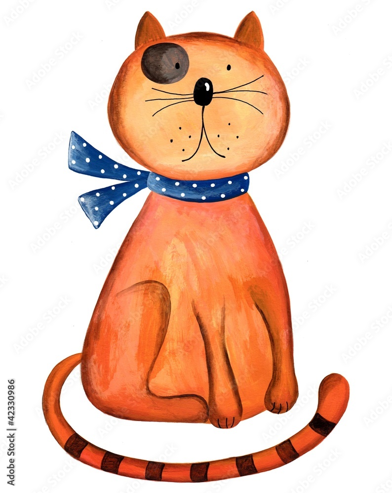 Obraz premium Red Cat