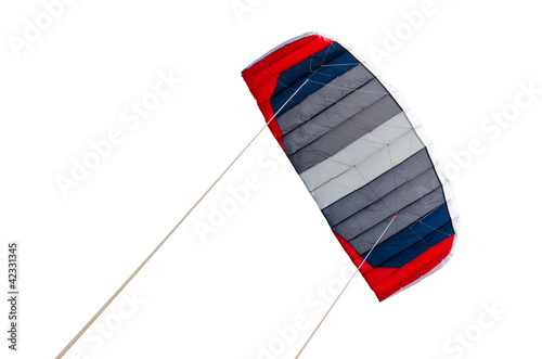 Flying kite isolated photo