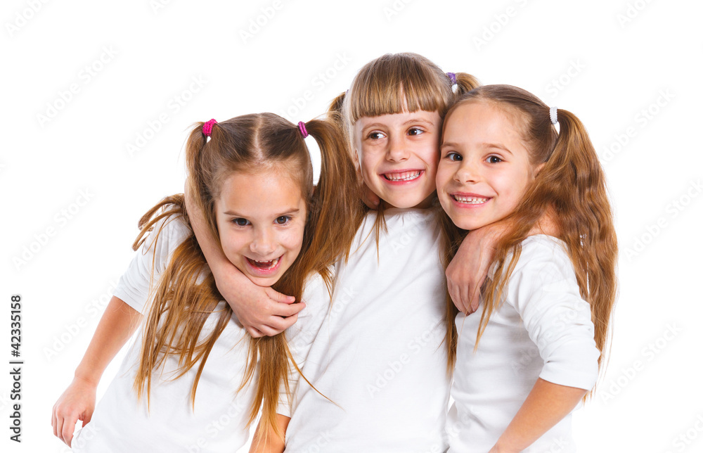 Three attractive girl Three attractive girl