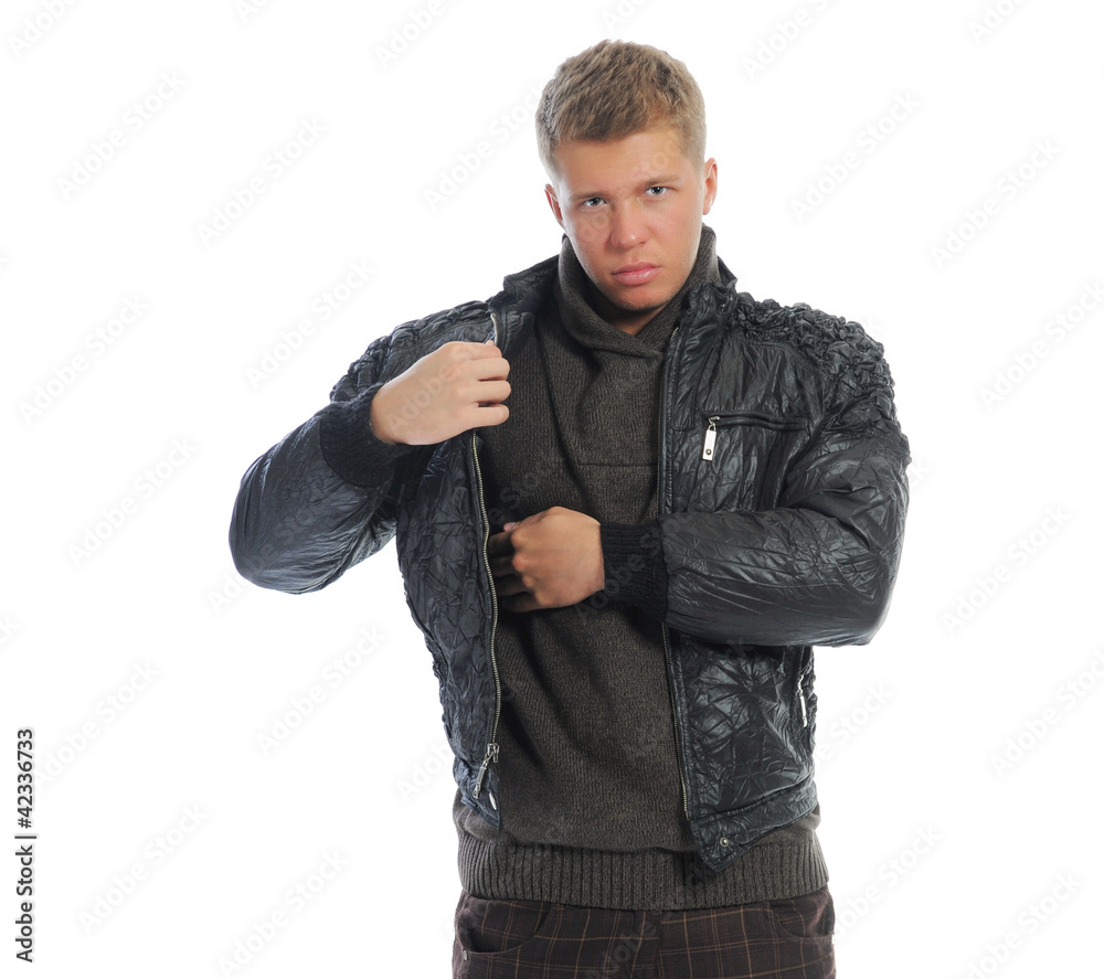 Portrait of a handsome young man Portrait of a handsome young man