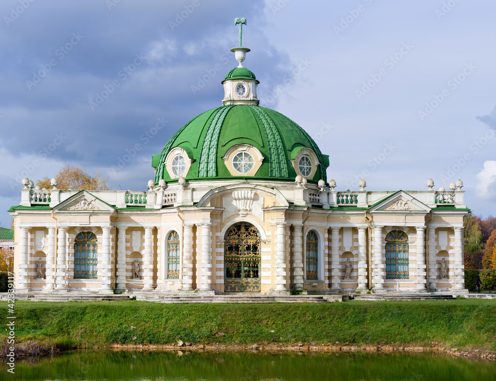 grotto in Kuskovo park, Moscow
