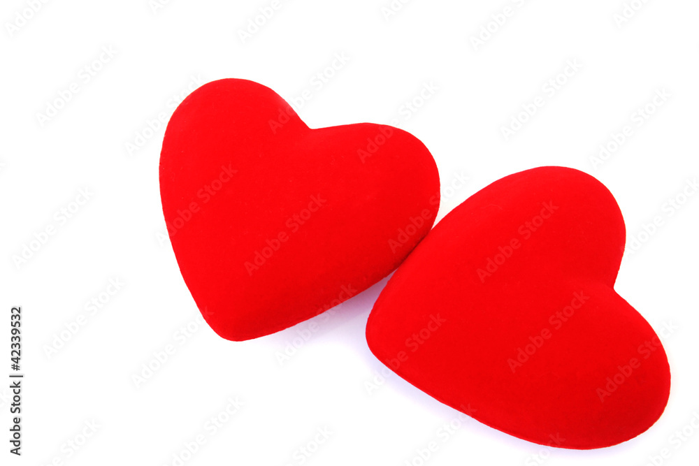 Obraz premium Red hearts