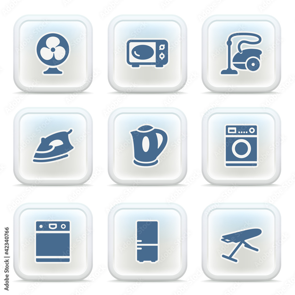 Internet icons on buttons 18 Internet icons on buttons 18