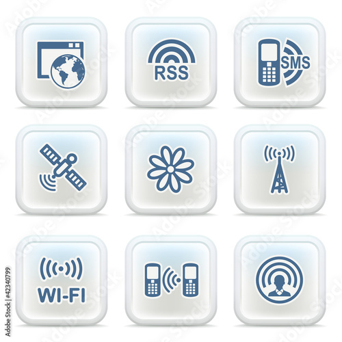 Internet icons on buttons 30