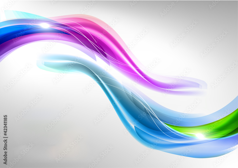 abstract waves