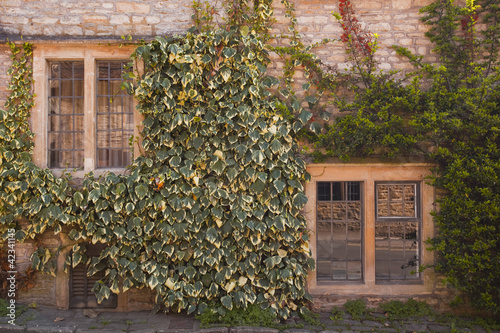 House in Castle Combe in Wiltshire photo