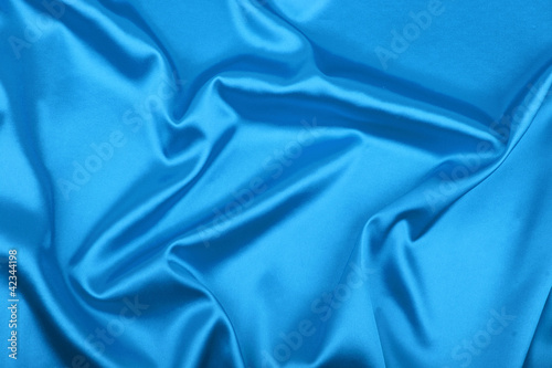 Smooth elegant blue, silk background, can use as background