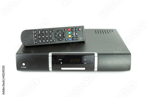 remote and receiver for satellite TV