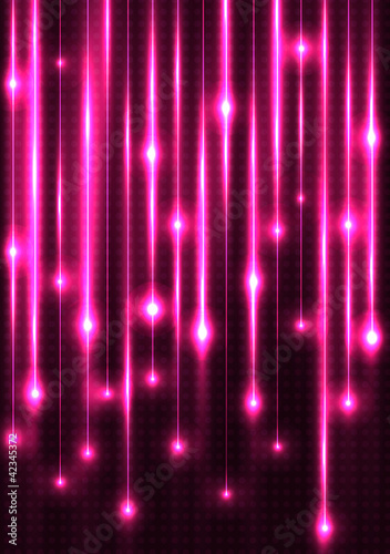neon poster