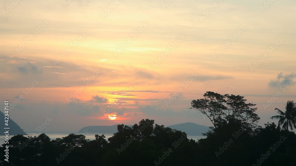Sunrise. Sunrise.