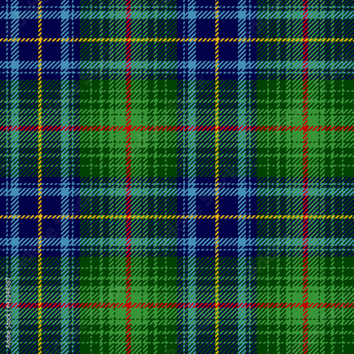 Tartan, plaid pattern. Seamless illustration.