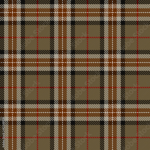 Tartan, plaid pattern. Seamless illustration.