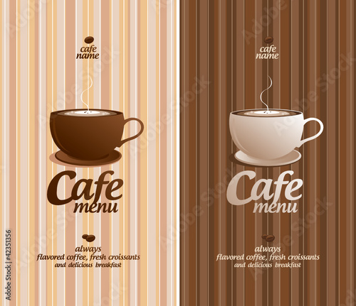 Restaurant Menu Card Design template