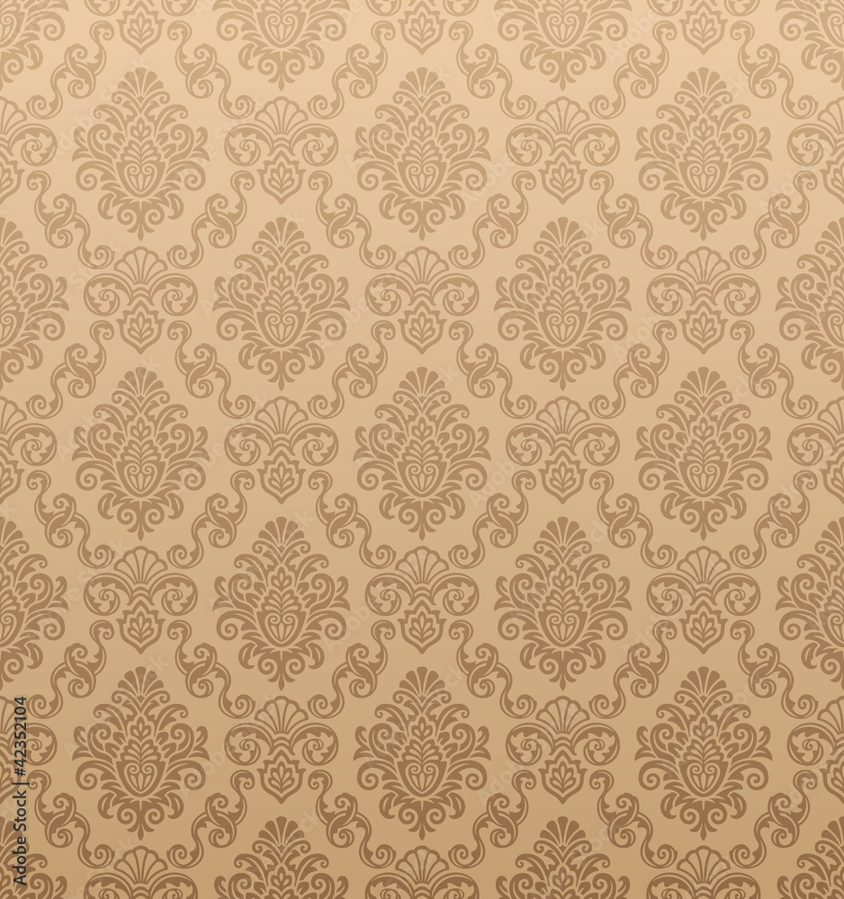 Seamless damask pattern