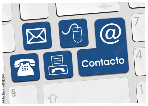 bouton contacto