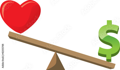 Balancing love or health with money/career