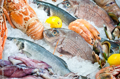 Fresh seafood