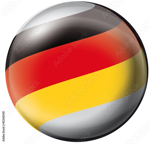 Free Download 3D Deutschland Button - GFXLoad