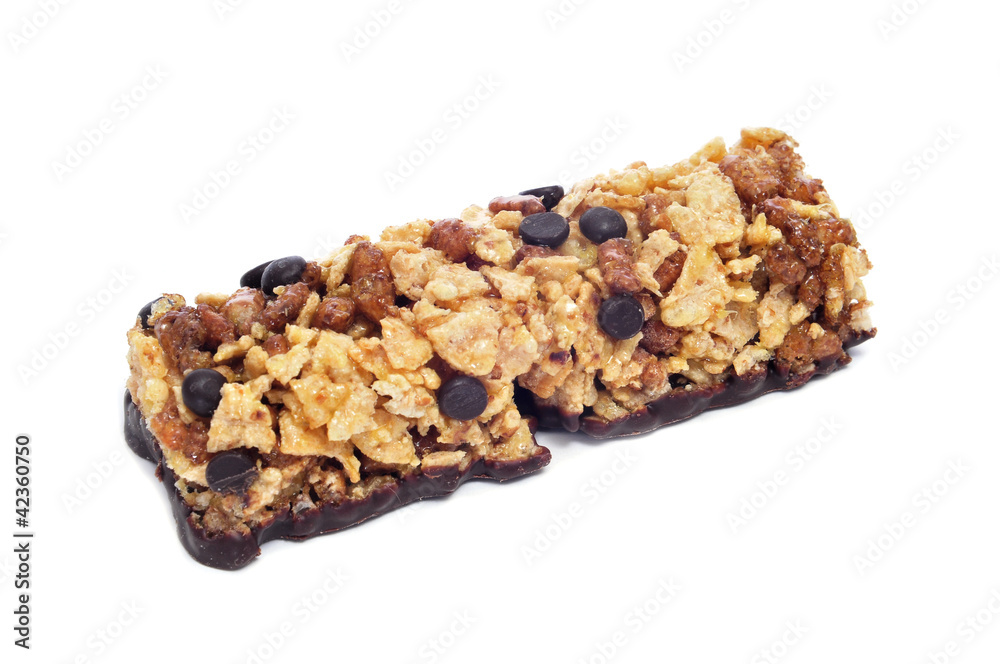 cereal bar with chocolate cereal bar with chocolate