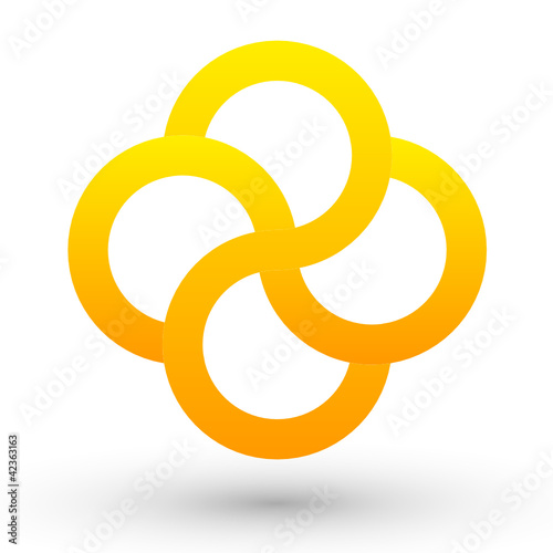 Creative rings logo