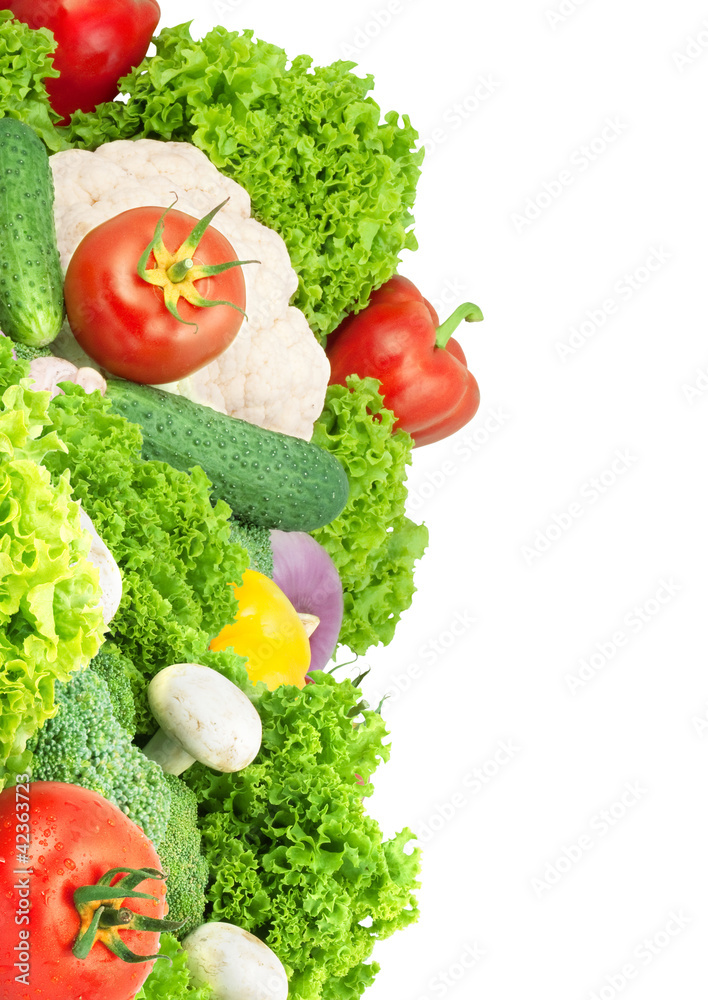 Assorted fresh vegetables Assorted fresh vegetables