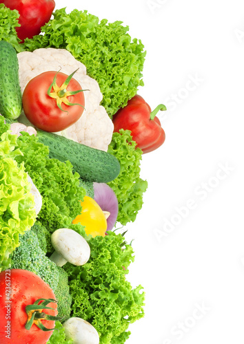 Assorted fresh vegetables