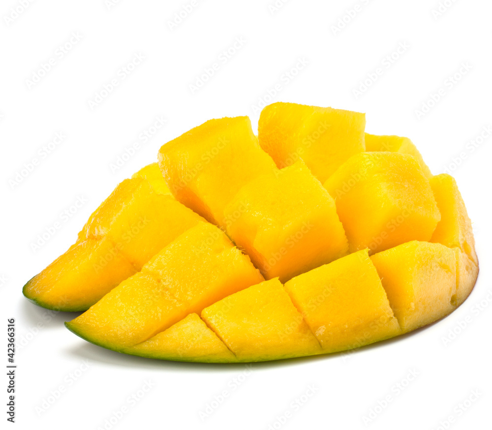 Mango sliced part Mango sliced part