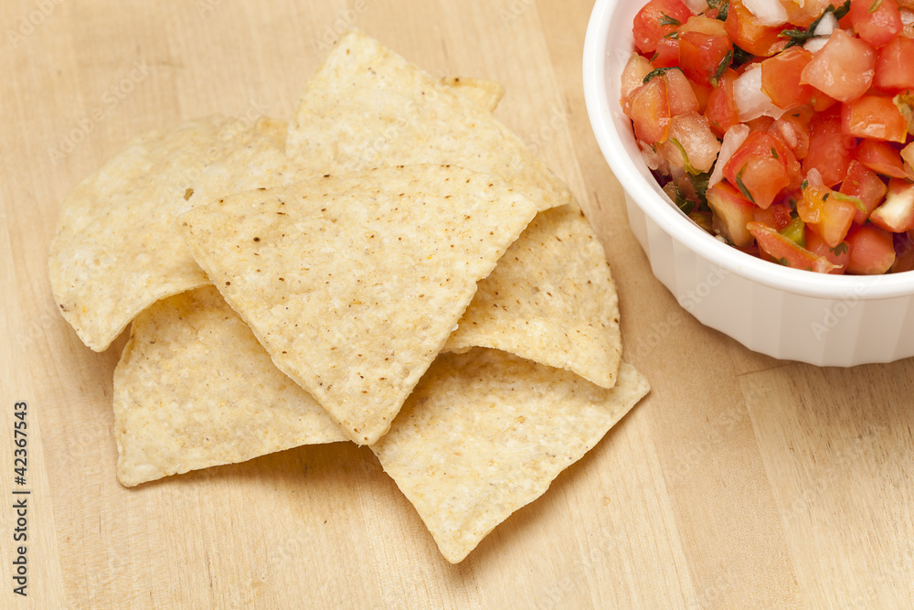 Tortilla Chips and Salsa Tortilla Chips and Salsa