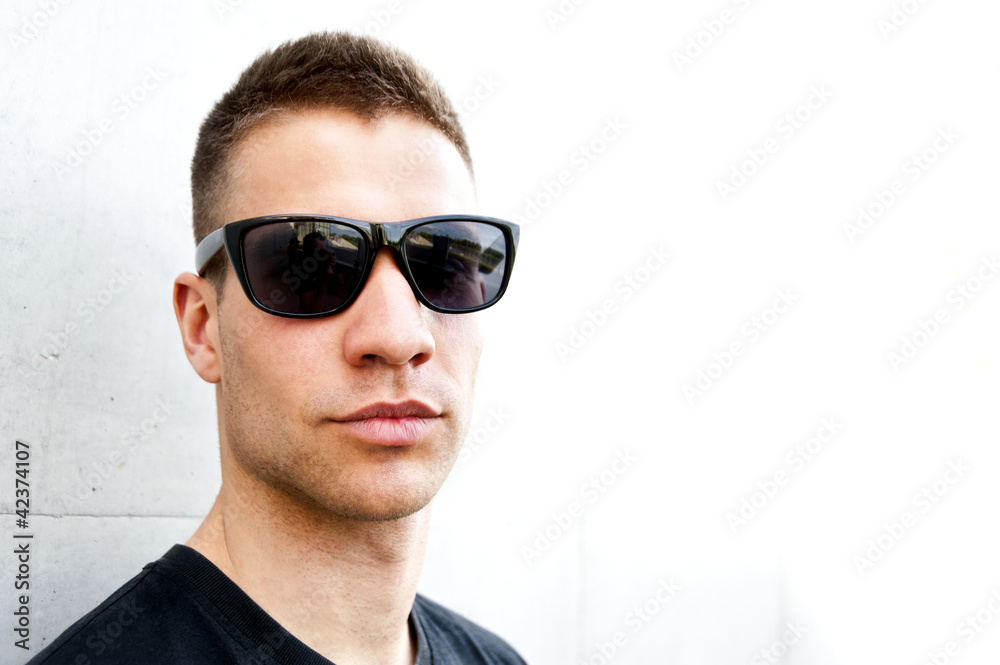 man with sunglasses