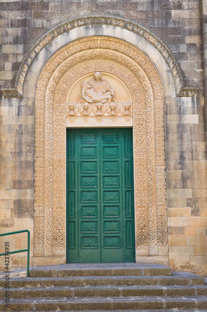 Addolorata Church. Corigliano d'Otranto. Puglia. Italy.