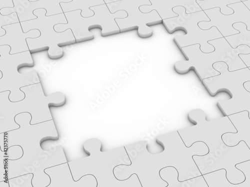 Puzzle with big gap