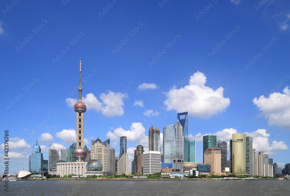 Obraz premium Clear Skies urban architecture backgrounds skyline