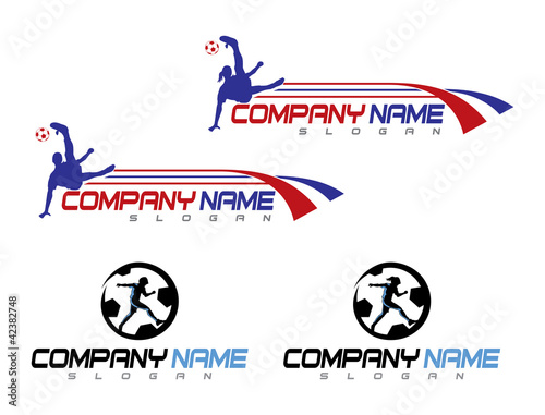 four soccer logos