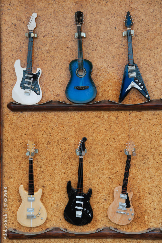Fototapeta premium Gitarren