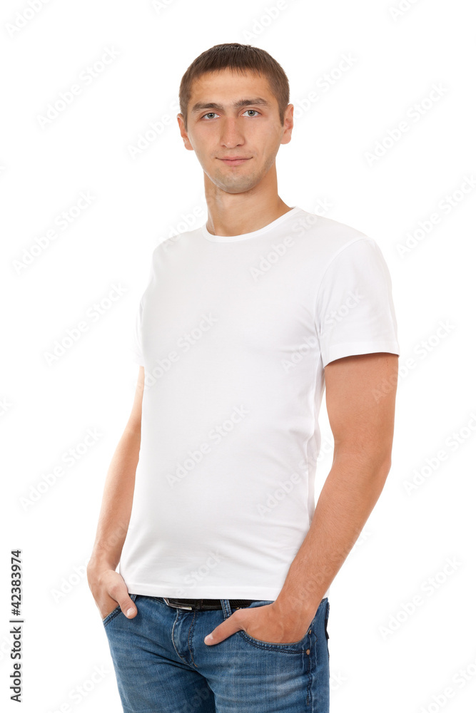 Casual portrait of a handsome man Casual portrait of a handsome man
