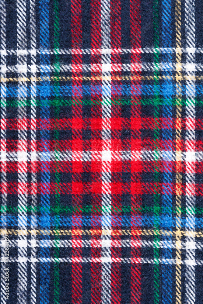 Fabric plaid texture Fabric plaid texture