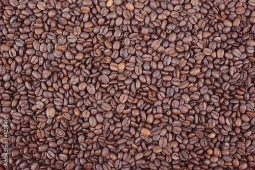 Coffee beans background