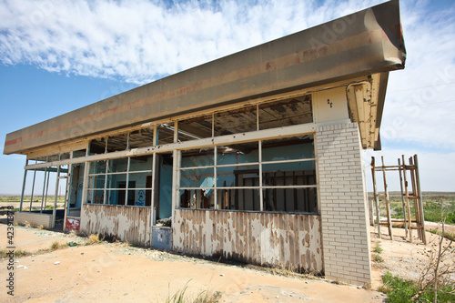 Abandoned Service Station on Route 66