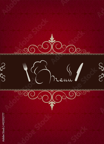 Restaurant menu