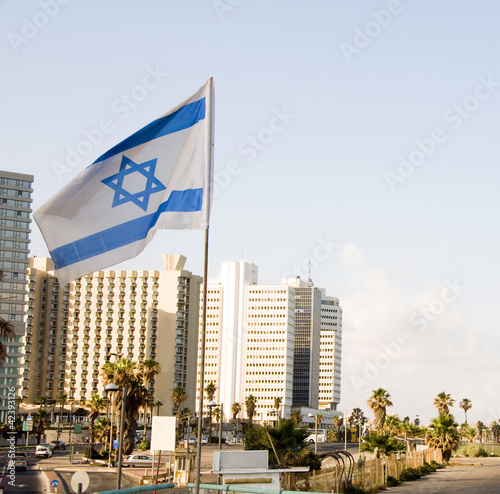 skyline cityscape Tel Aviv Israel