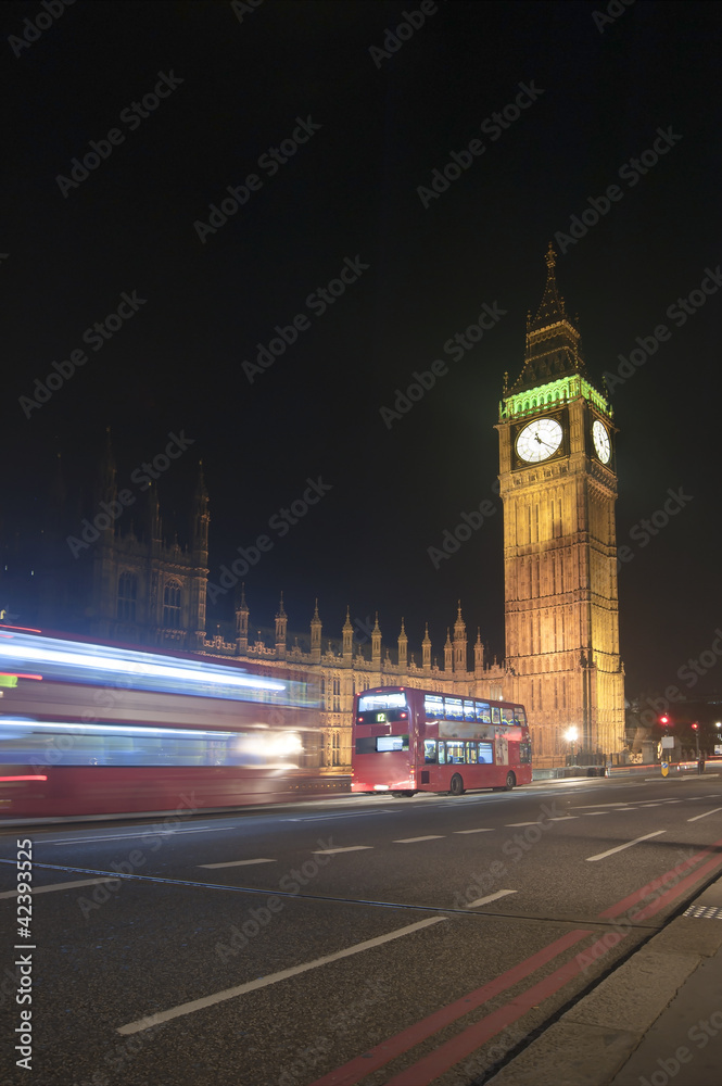 London Big Ben By Night