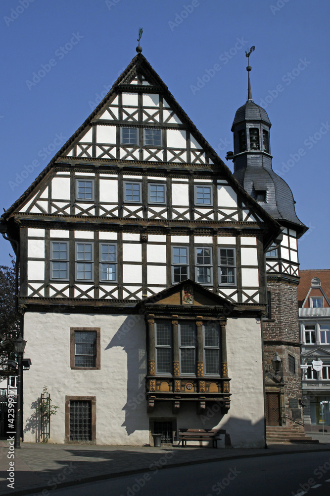 Fototapeta premium Historisches Rathaus Höxter
