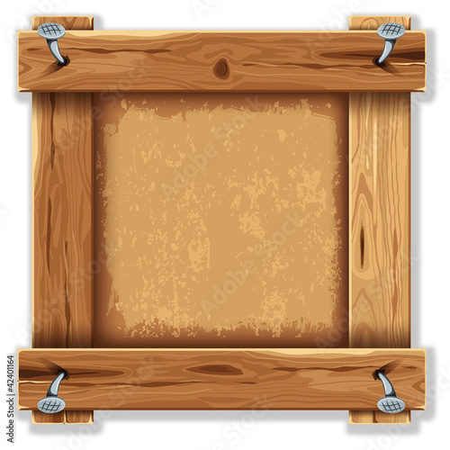 Wooden frame