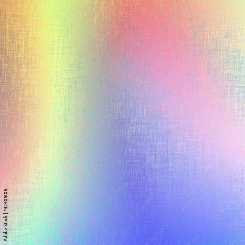 canvas texture with rainbow rays as abstract pastel background