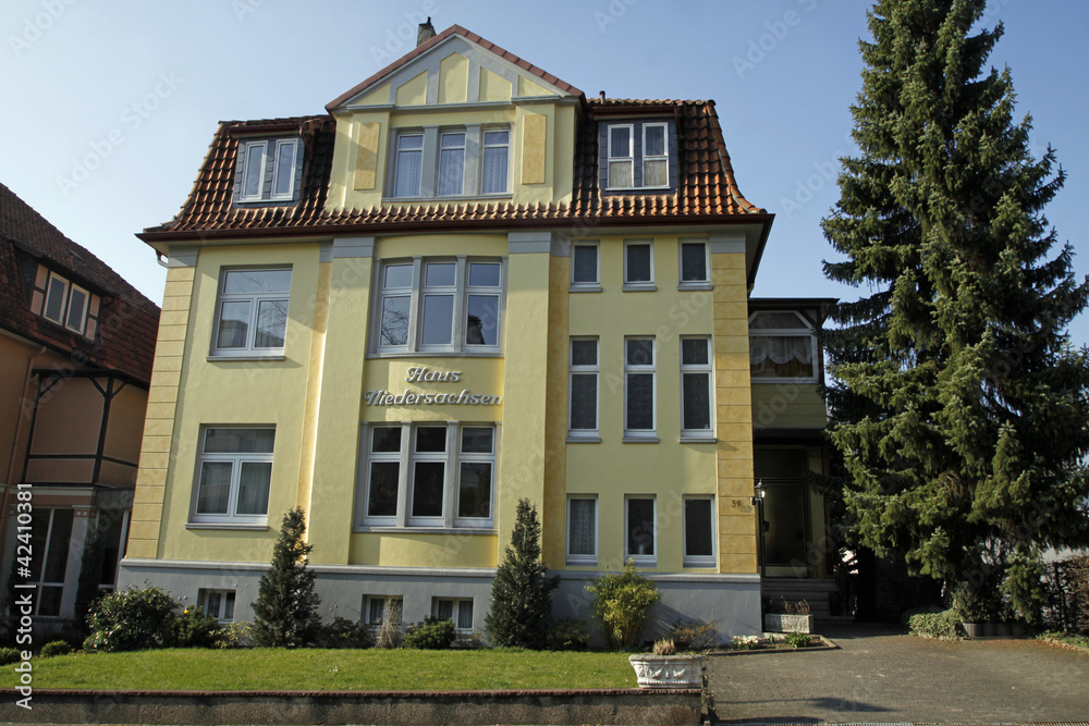 Obraz premium Bäderarchitektur in Bad Salzuflen