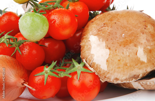 vegetables ready for salad