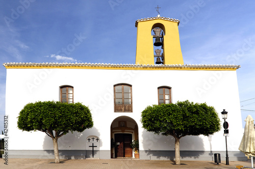 Santa Getrudis, Kirche, Ibiza, Spanien
