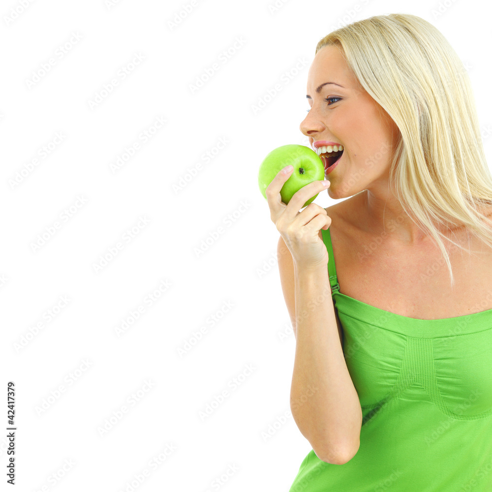 eat apple