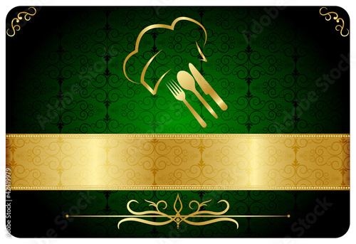 Restaurant business card